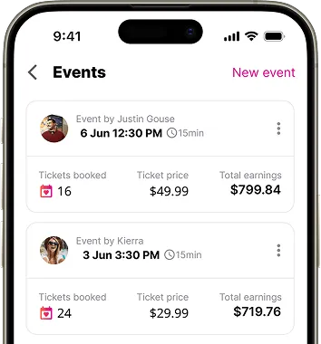 A mobile chat screen with a conversation showing someone requesting a photo and a response with an image.