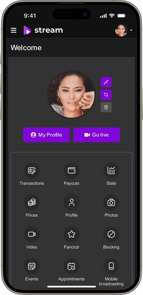 Get your access to the demo website.