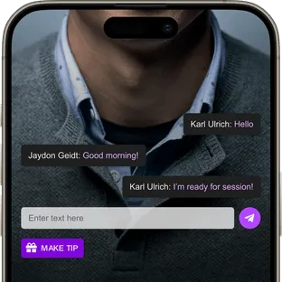 Live chat during an online event broadcast