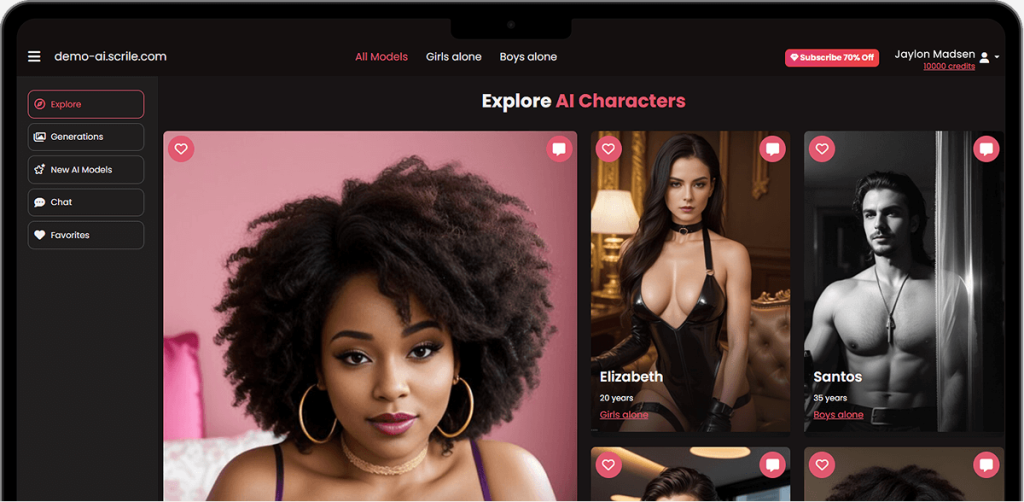 scrile ai avatar generator