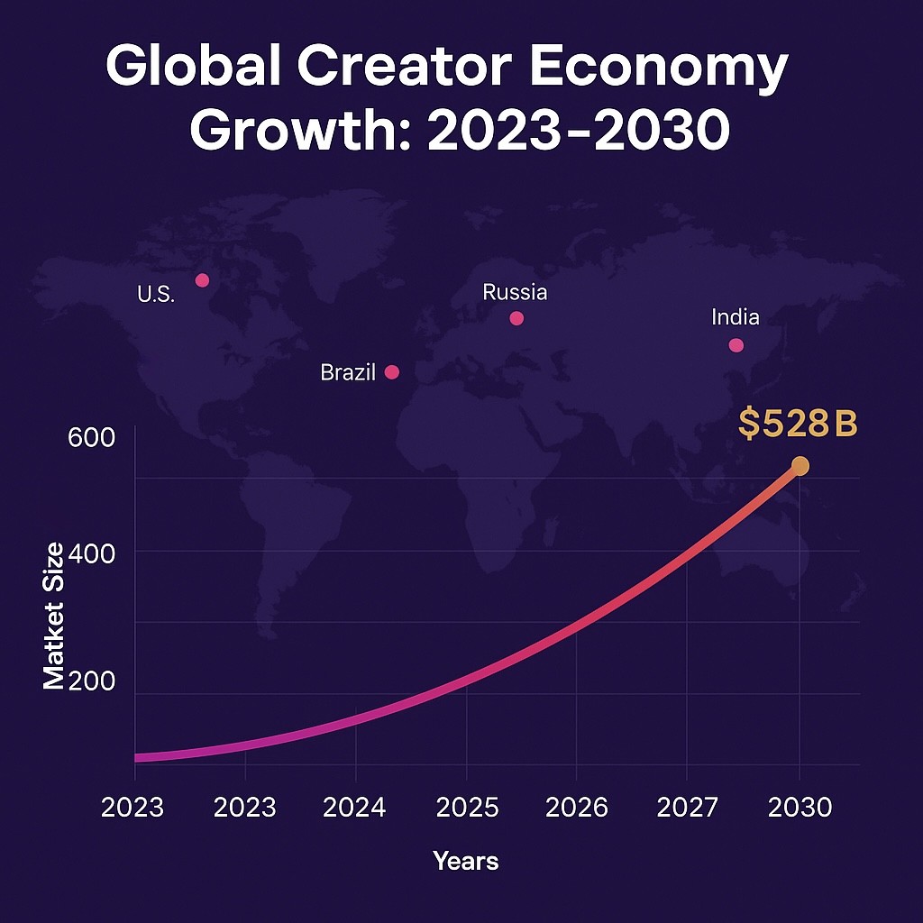 global creator economy growth