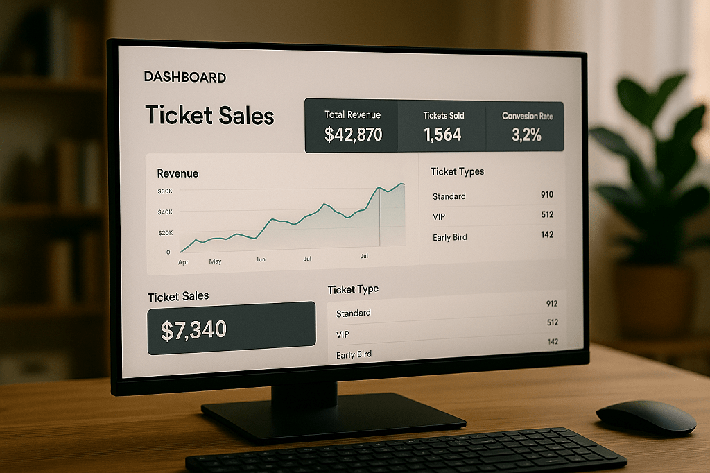Sales dashboard