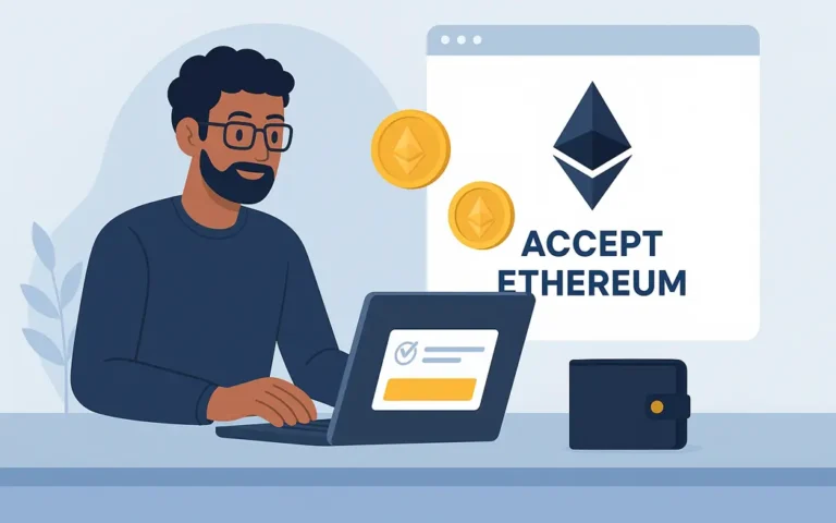 how to accept Ethereum payments