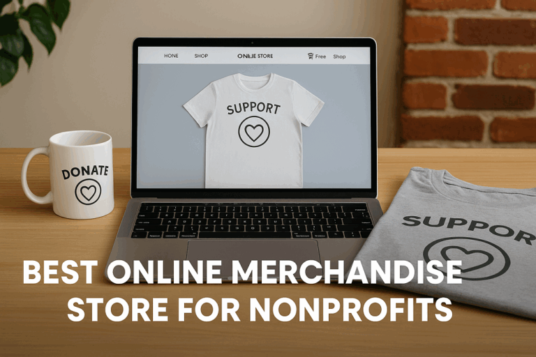 online merchandise store for nonprofits
