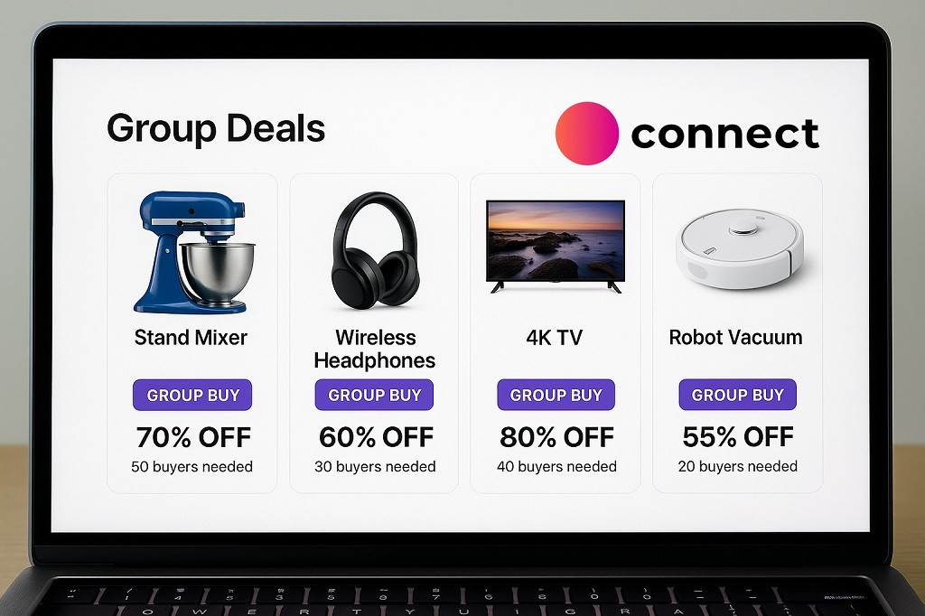 Scrile Connect - group buyng platform