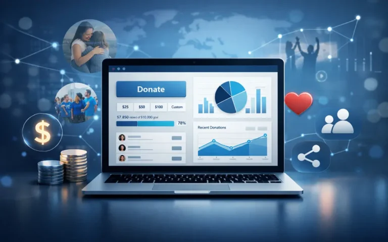 how to create a fundraising page