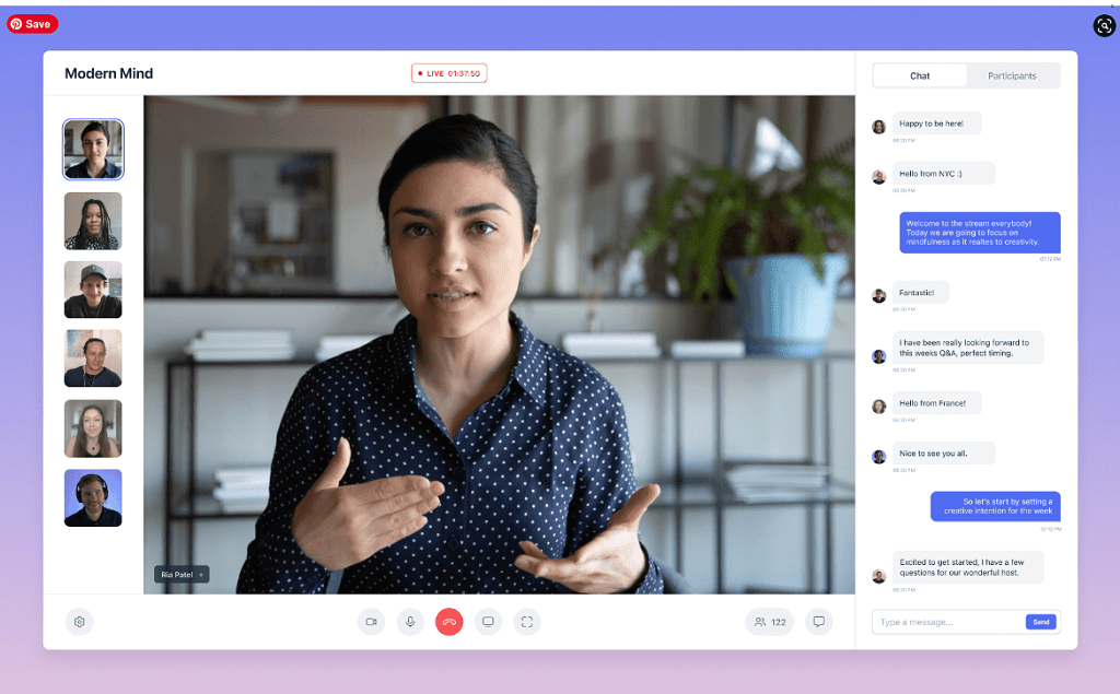 Circle.co Interface