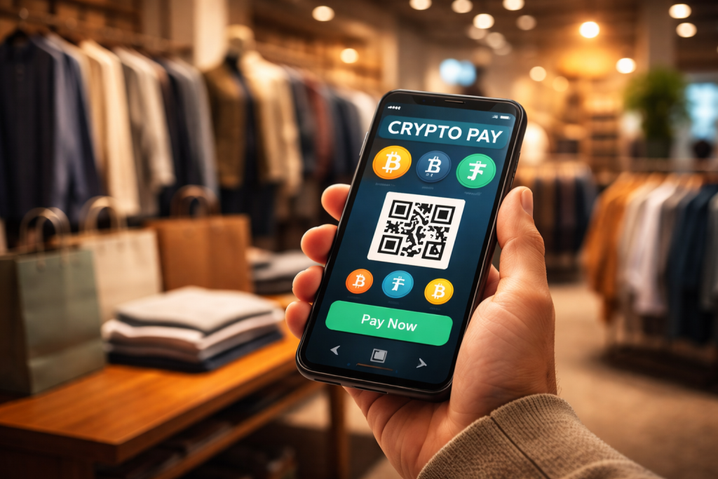 Crypto pay retail