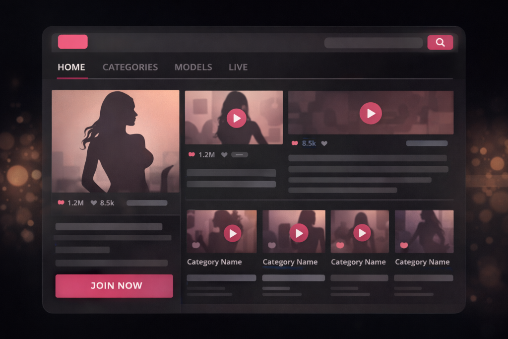 adult creative web design