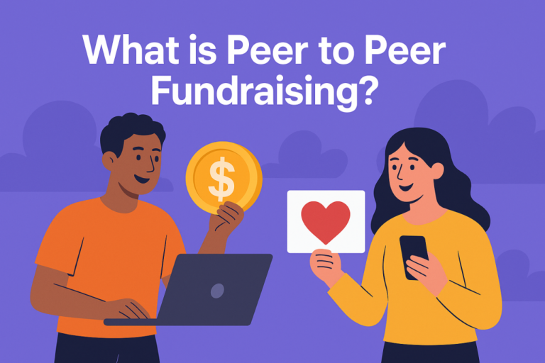what is peer to peer fundraising