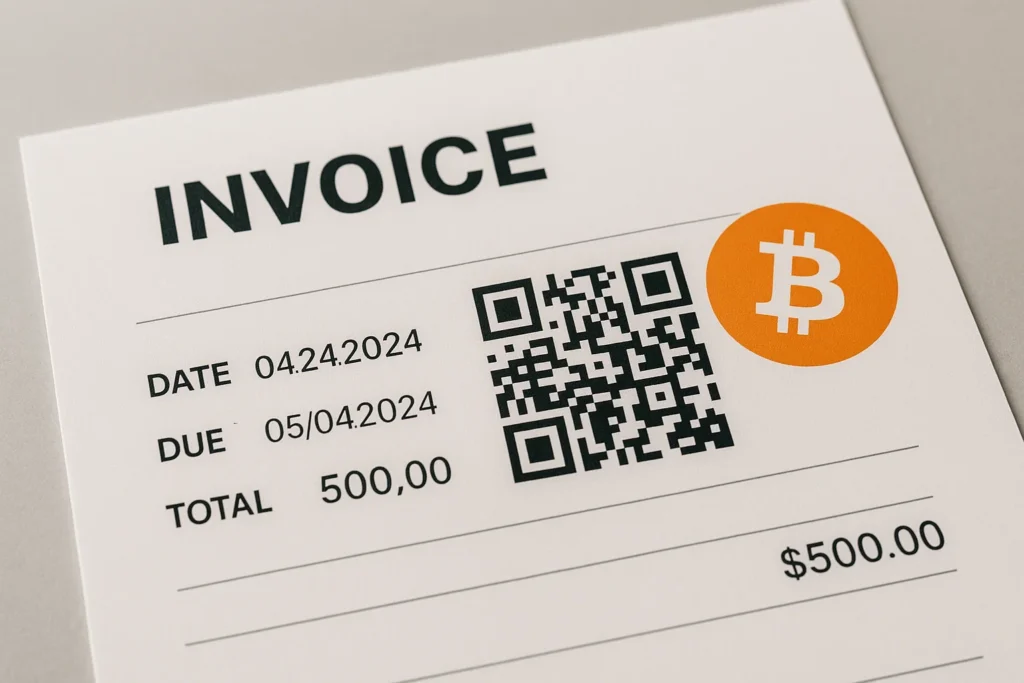 crypto invoicing