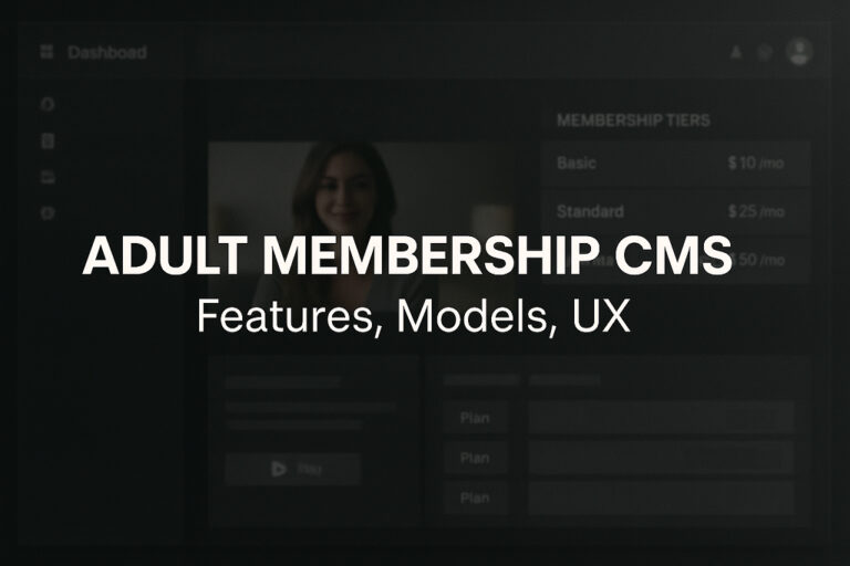 adult membership CMS