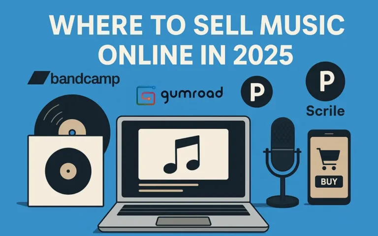 where to sell music online