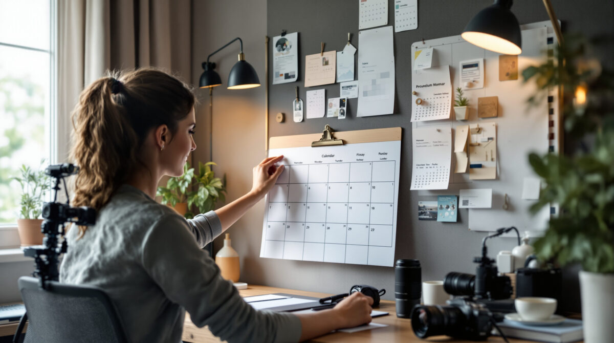 Creator planning recurring and premium content releases
