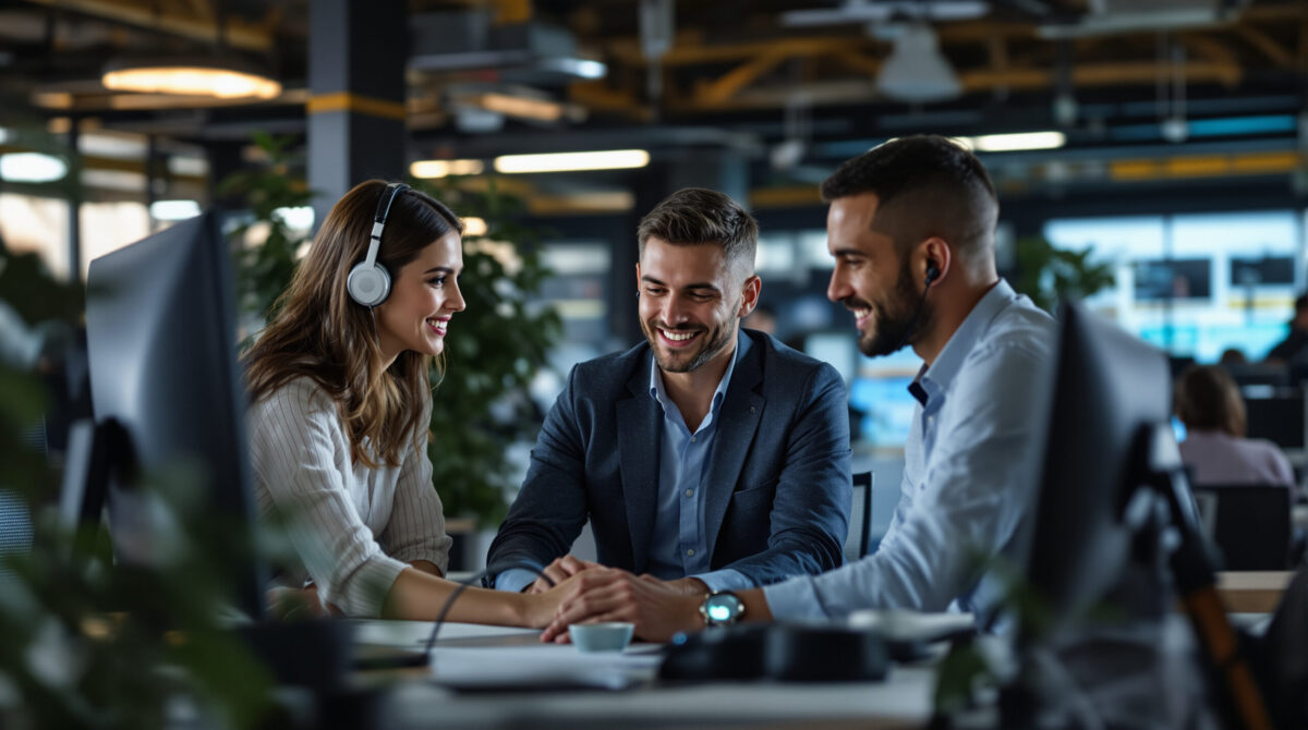 Cross-functional operations team handling a service incident