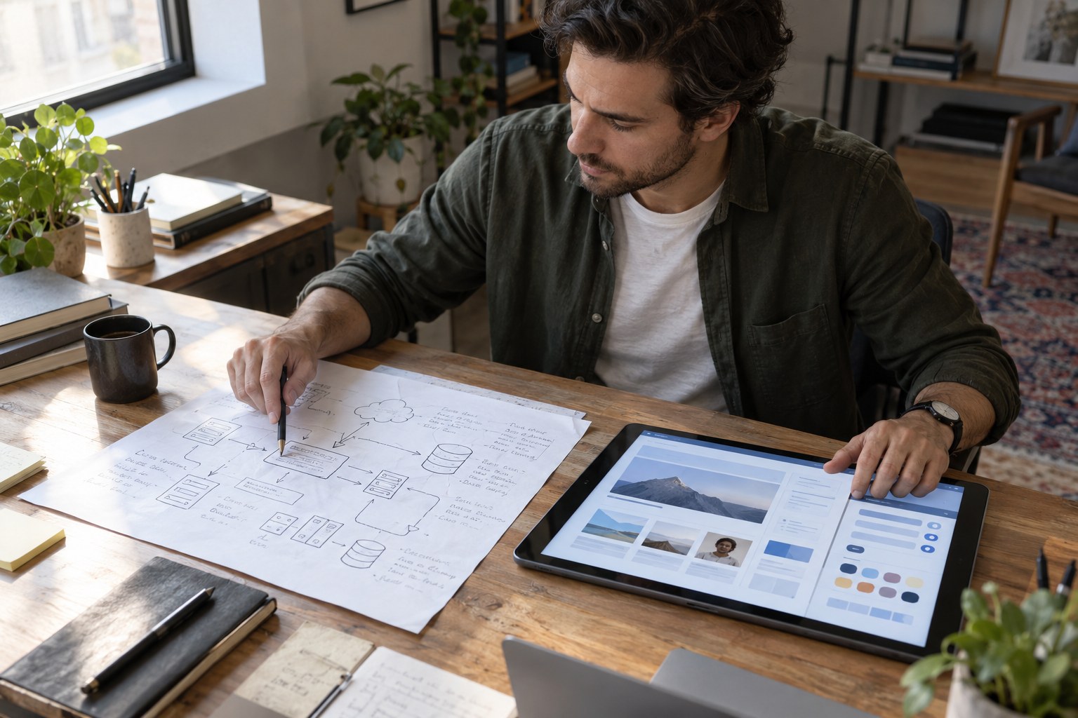 Founder comparing custom development with a white-label creator platform