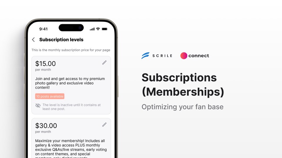 Adult Content Monetization: subscriptions and memberships