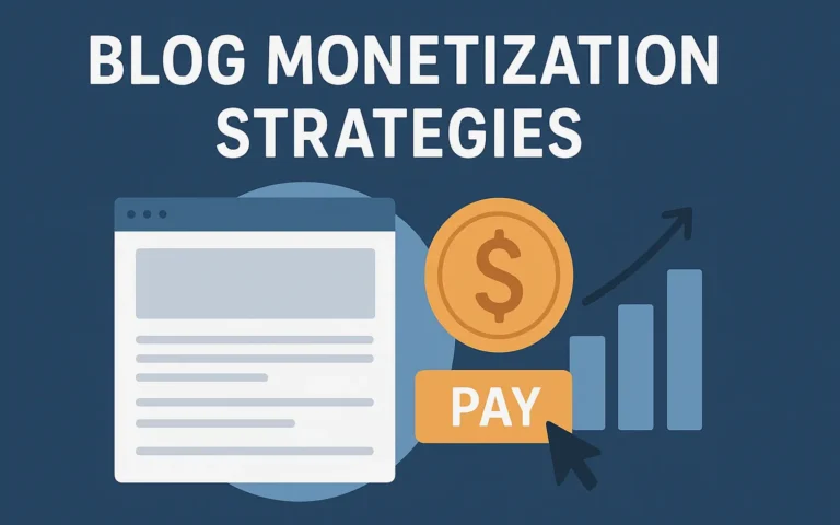 blog monetization strategies