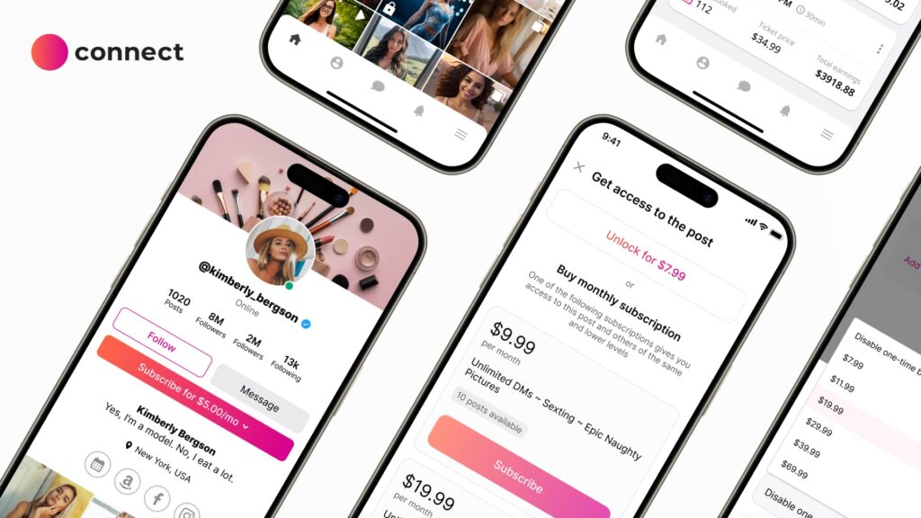 Scrile Connect Best OnlyFans Clone Script