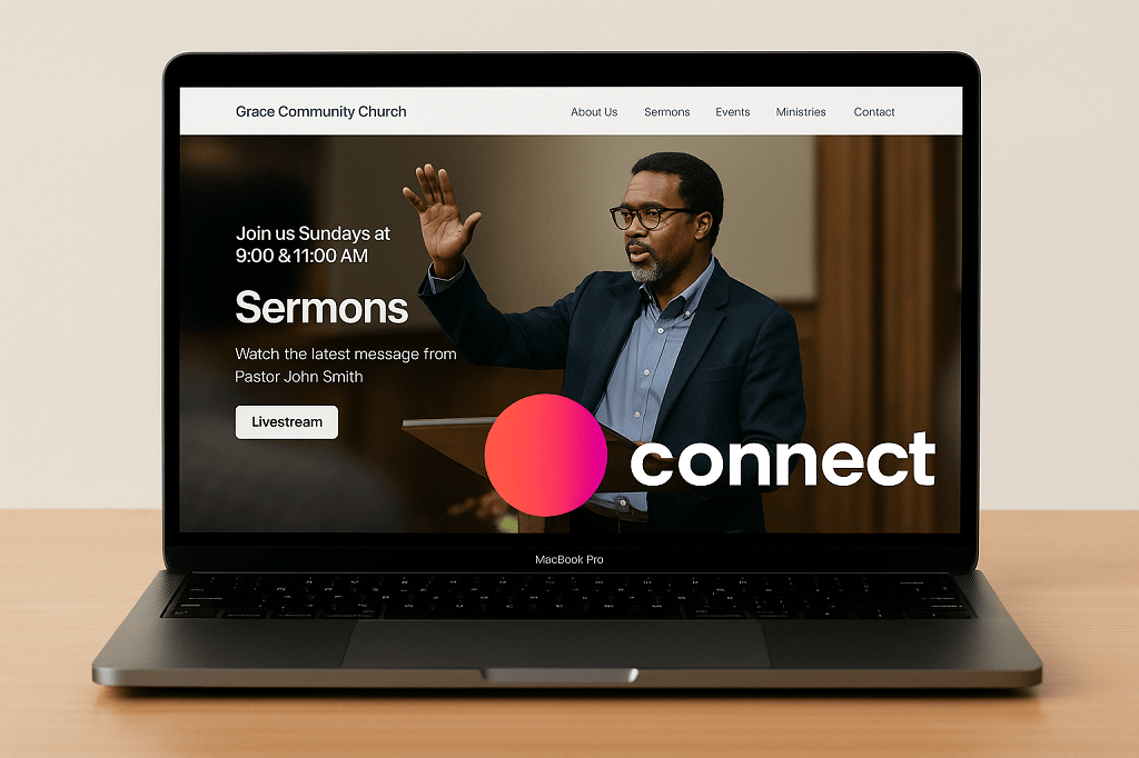 best church website builder - Scrile Connect