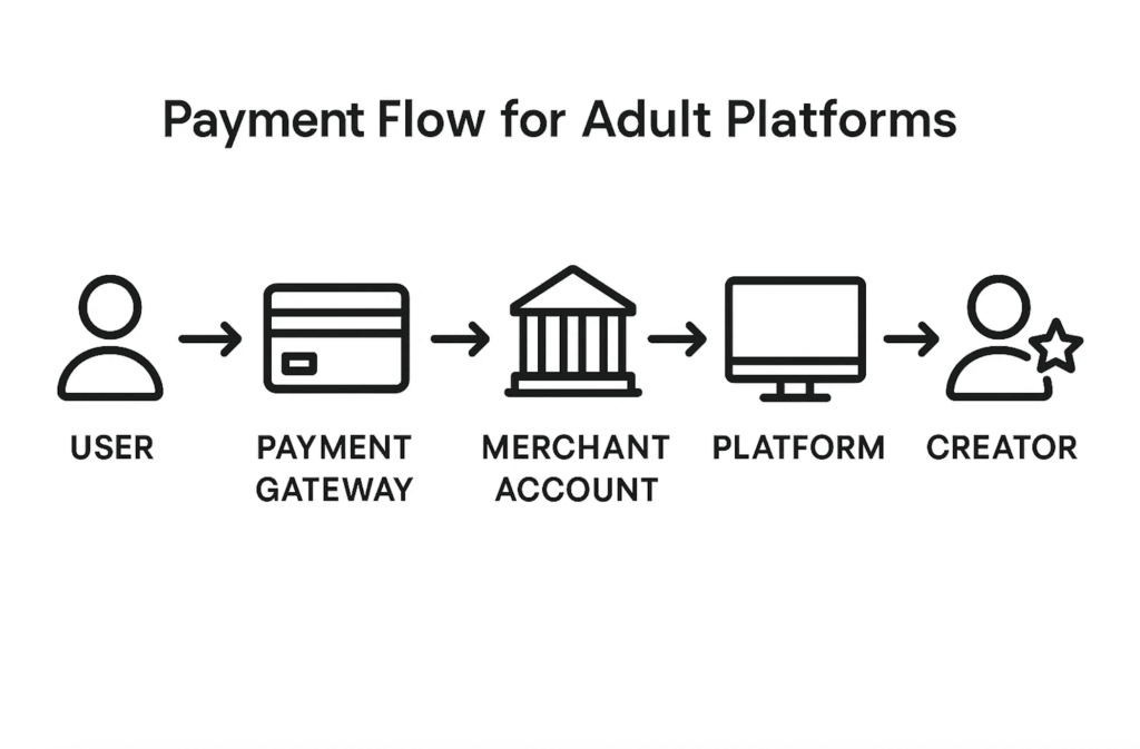 Adult Industry Payment Processing Flow