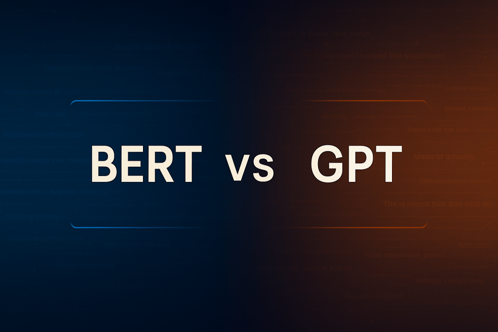 difference between bert and gpt