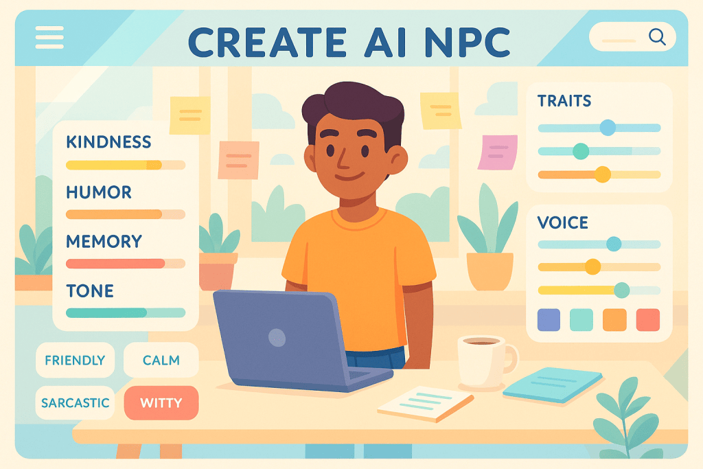 create an NPC infographics