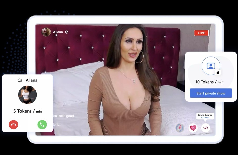 xCams adent.io live adult webcam site script