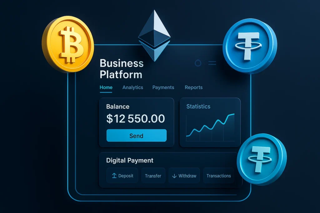 crypto payment solutions for online business