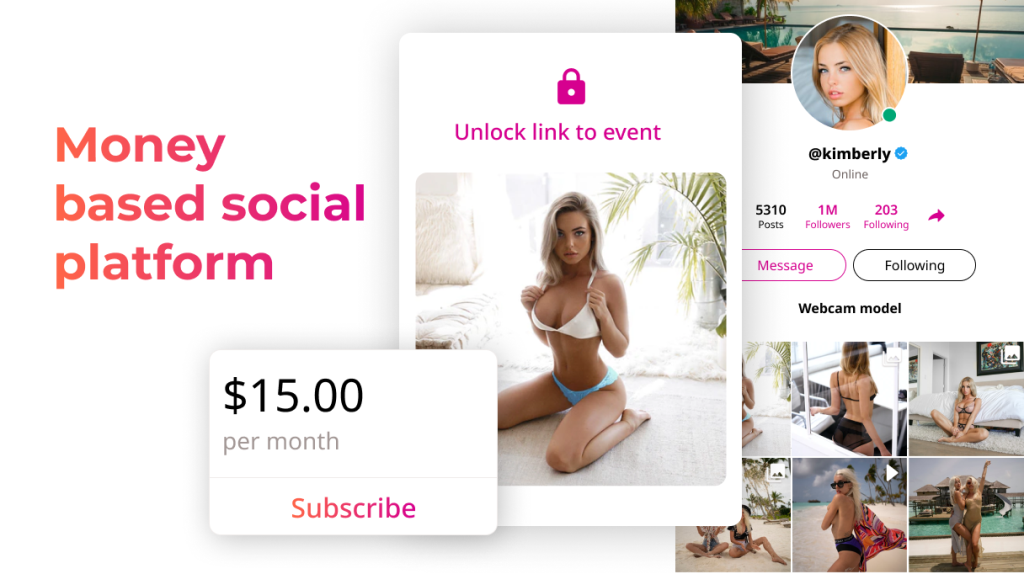 sell nudes online with scrile connect