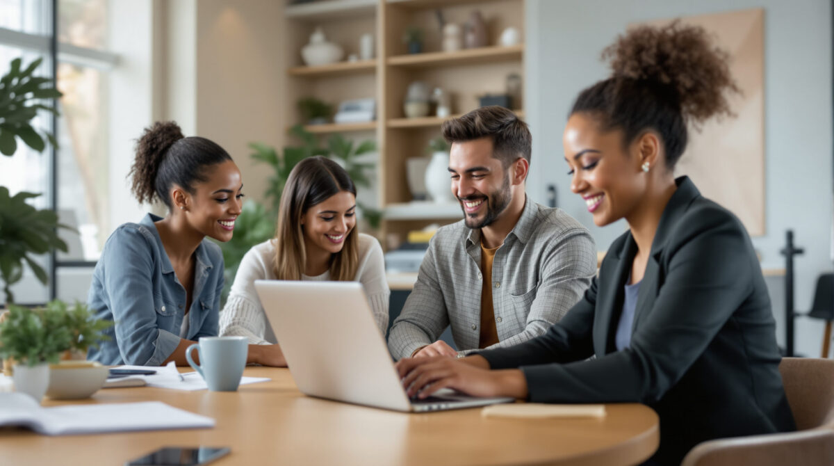Platform team preparing a branded creator service for launch